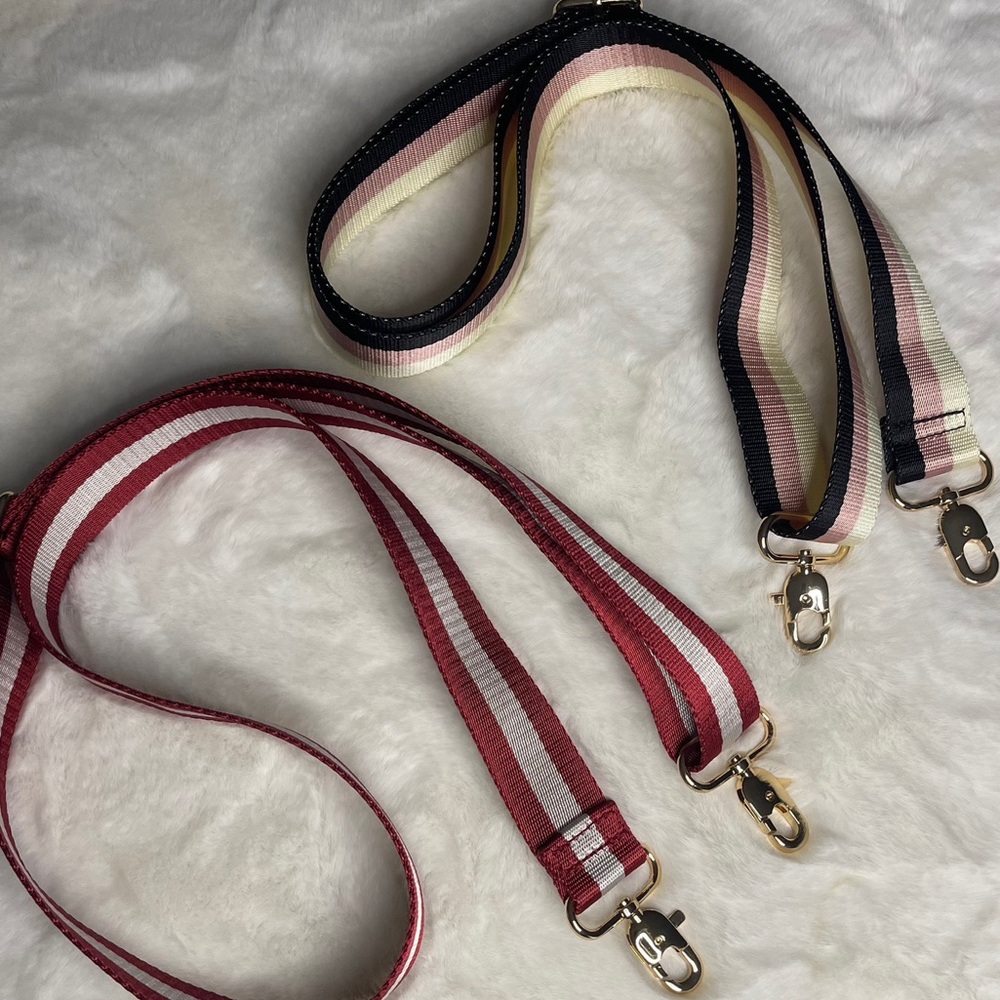 Stella & Dot- Web Guitar style purse straps